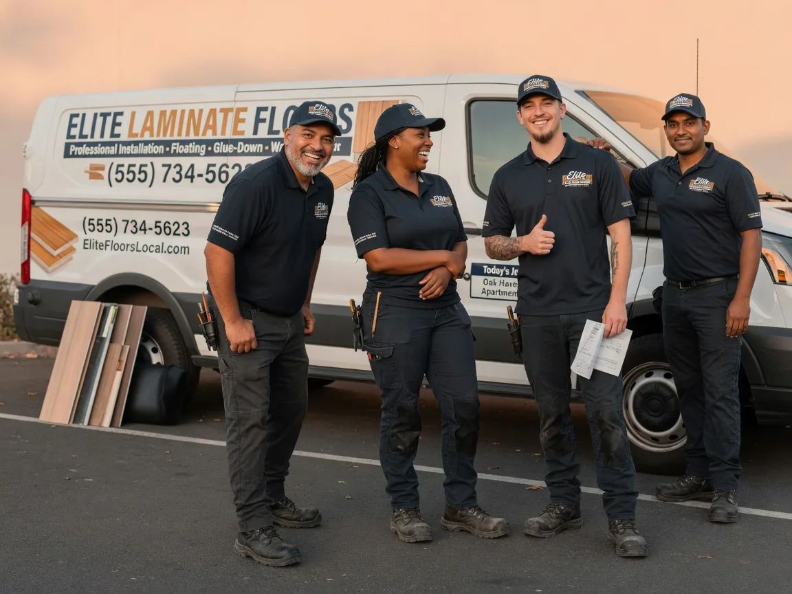 Laminate flooring installation company in Valley City, OH